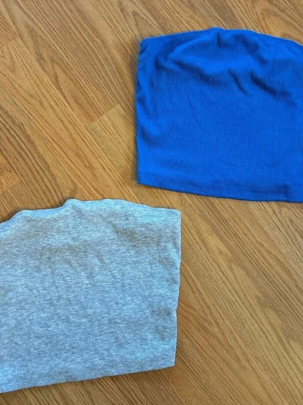 Gray blue tube top pack from SHEIN - Size S, fits more like M